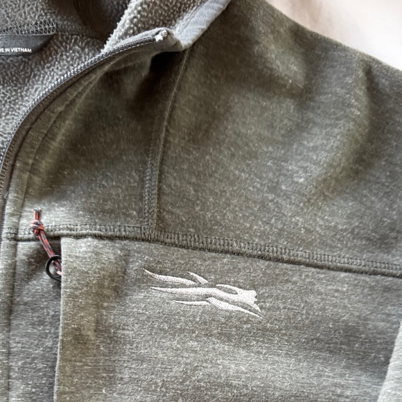 SITKA Gear Camp Hoody. Color Green Size Medium - Picture 7 of 7